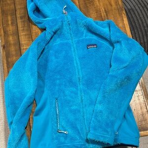 Patagonia Turquoise Fleece Jacket